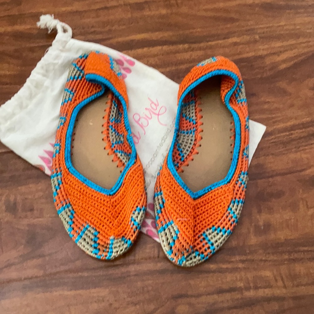 hand crocheted slipper shoes